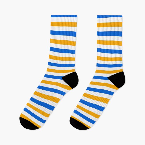 Item preview, Yellow And Blue Stripes Design White  designed and sold by PatternTitan.