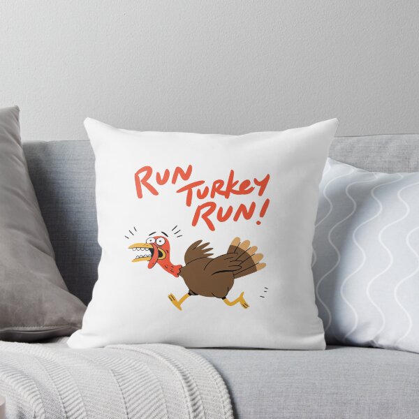 Item preview, Run Turkey Run Funny Thanksgiving Cartoon Design designed and sold by Ramona-Gliga.