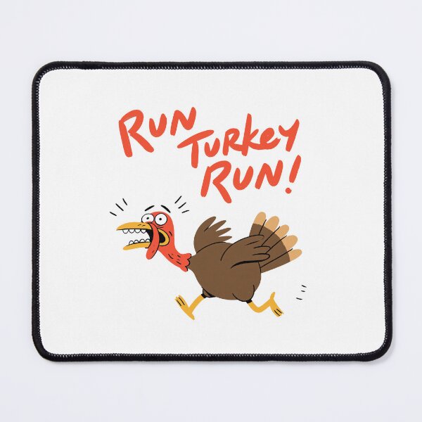 Item preview, Run Turkey Run Funny Thanksgiving Cartoon Design designed and sold by Ramona-Gliga.