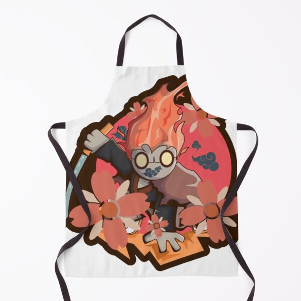 Item preview, Samurai flames warrior character designed and sold by brooklynngalen.