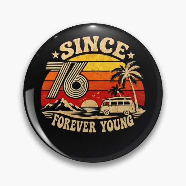 Item preview, Since 76 Forever Young 1976 Birthday Vintage Retro Born designed and sold by RetroMini2026.