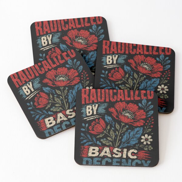 Item preview, Radicalized By Basic Decency Social Justice Activist Values designed and sold by RetroMini2026.