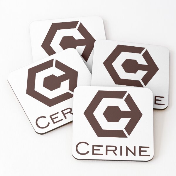 Item preview, Cerine Chocolate Factory Hexagon Monogram Logo designed and sold by achristiaf.