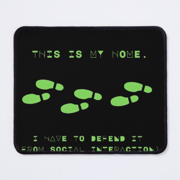 Item preview, This Is My Home Defend From Social Interaction Parody designed and sold by Mircea786.