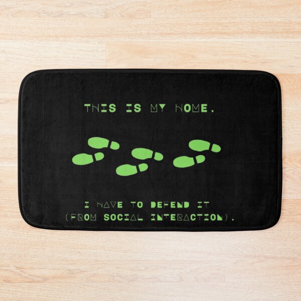 Item preview, This Is My Home Defend From Social Interaction Parody designed and sold by Mircea786.
