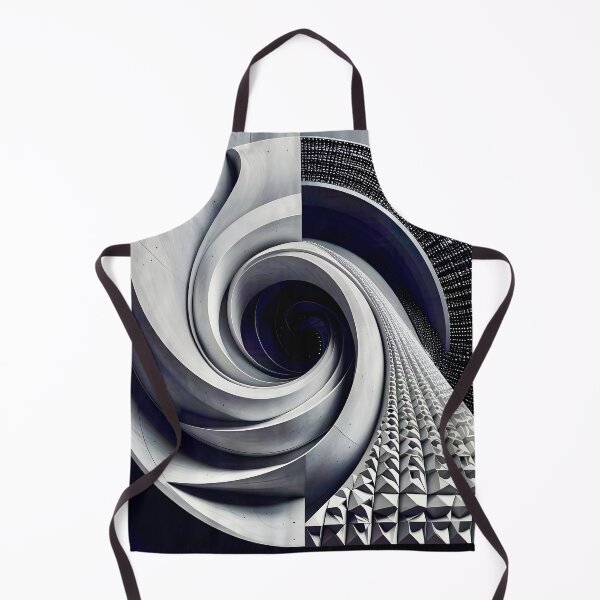 Item preview, Intricate Geometric Abstract Design in Gray Stone designed and sold by Vicky Brago-Mitchell®.
