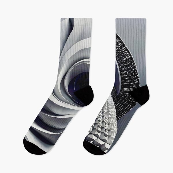 Item preview, Intricate Geometric Abstract Design in Gray Stone designed and sold by Vicky Brago-Mitchell®.