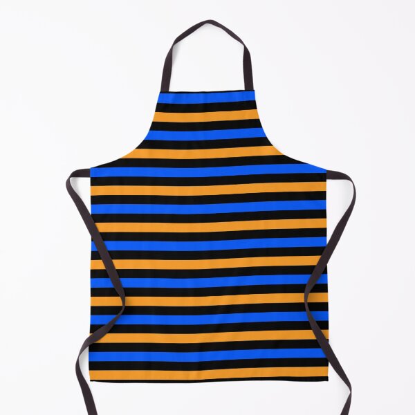 Item preview, Yellow And Blue Stripes Design Black designed and sold by PatternTitan.