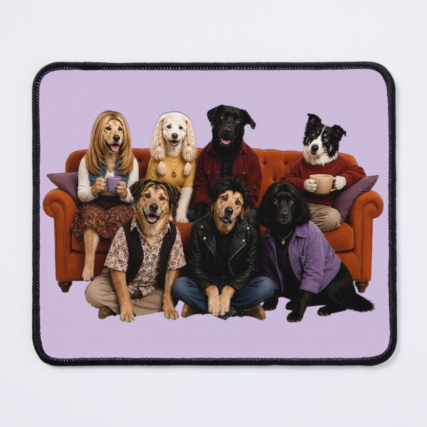 Item preview, Anthropomorphic dogs group portrait designed and sold by Agnisherl.