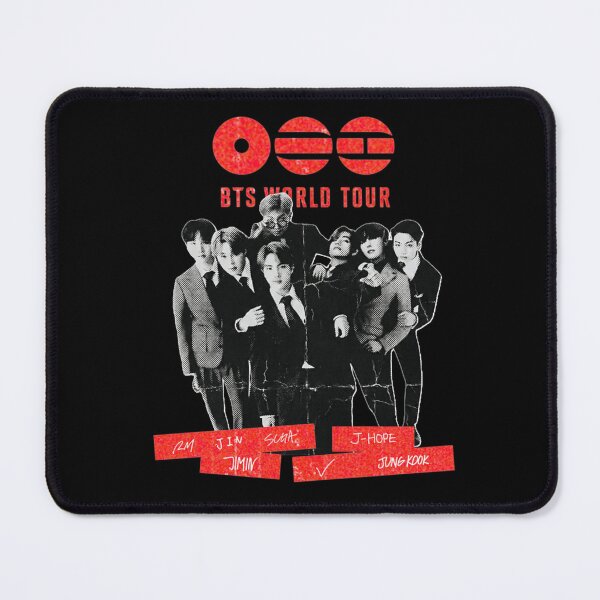 Item preview, BTS 2026 World Tour Red Graphic Design designed and sold by WukisWiOaima.