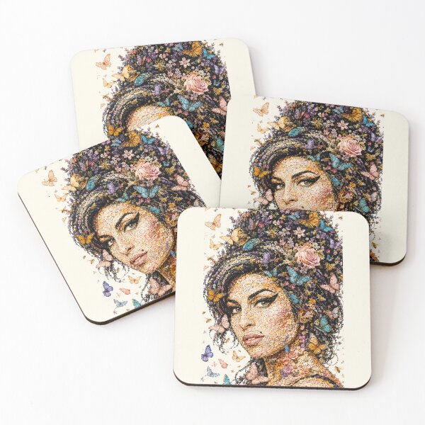 Item preview, Colorful Floral Soul Queen Beehive Butterfly Mosaic Art designed and sold by Hen-C-Art.