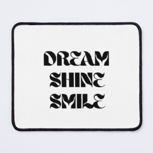 Item preview, Dream Shine Smile Vintage Retro Wavy Typography designed and sold by SMinimalist613.