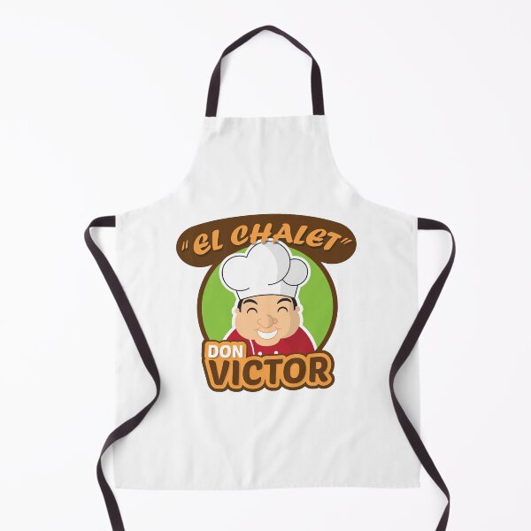 Item preview, El Chalet Don Victor Chef Character Logo designed and sold by achristiaf.