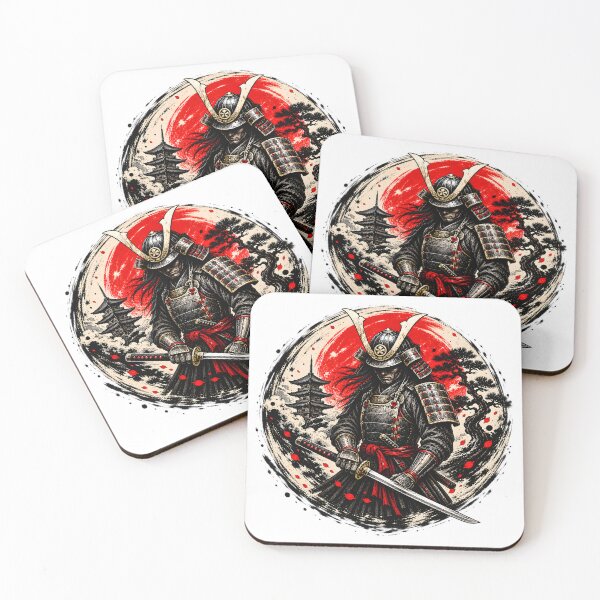 Item preview, Samurai Warrior Japanese Battle Emblem designed and sold by CreativeMindsetLab.