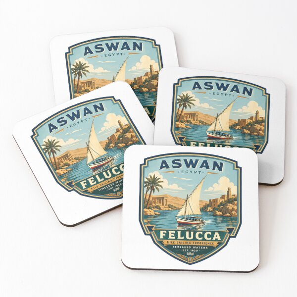 Item preview, Aswan Egypt Felucca Nile Sailing Experience Timeless Waters Est 1820 Vacation Souvenir designed and sold by Simsimah26Parks.