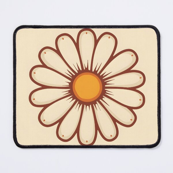 Item preview, Retro Groovy Daisy Flower Art designed and sold by ameetlumiere.