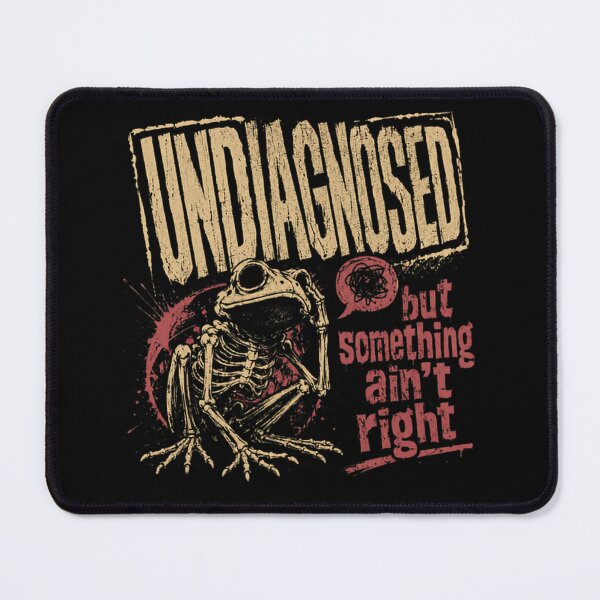 Item preview, Undiagnosed But Something Ain't Right Chronic Illness Humor designed and sold by SkeletonsDanger.