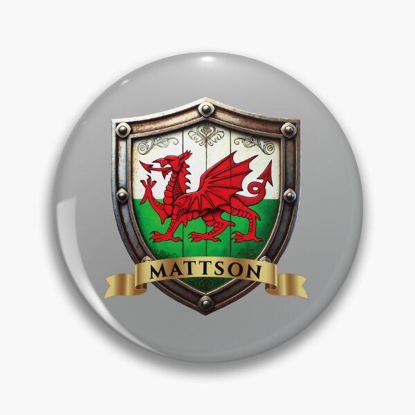 Item preview, Mattson Welsh Heritage Crest Shield designed and sold by Highlandkings.