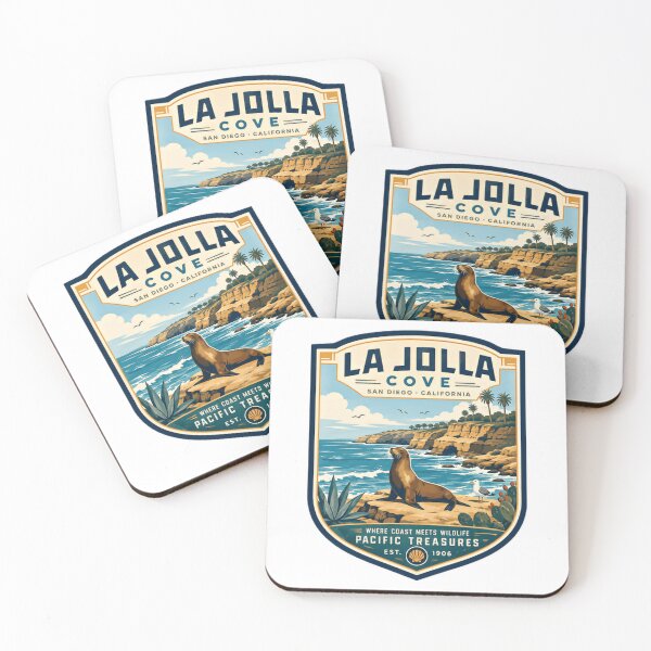 Item preview, La Jolla Cove San Diego California Travel Vacation Souvenir designed and sold by Simsimah26Parks.