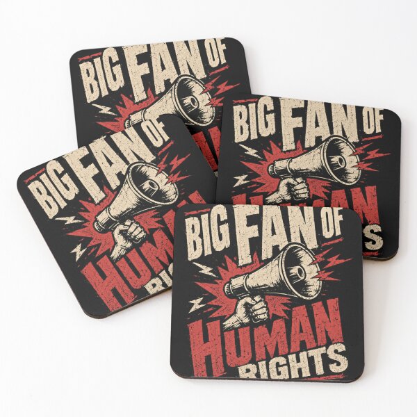 Item preview, Big Fan Of Human Rights Activist Advocate Social Justice designed and sold by SkeletonsDanger.