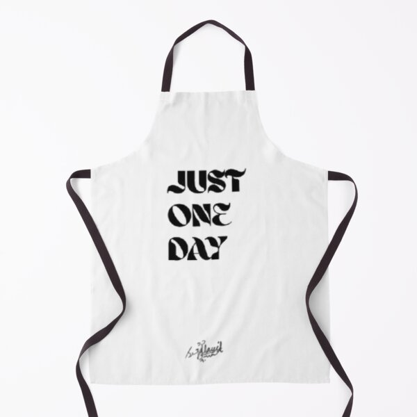 Item preview, Just One Day Motivational Typography Retro Groovy Text Art designed and sold by SMinimalist613.
