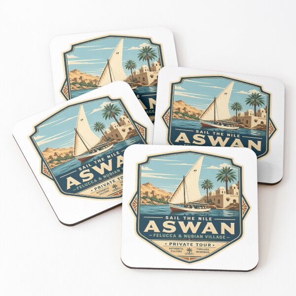 Item preview, Sail The Nile Aswan Felucca & Nubian Village Egypt Travel Adventure designed and sold by Simsimah26Parks.