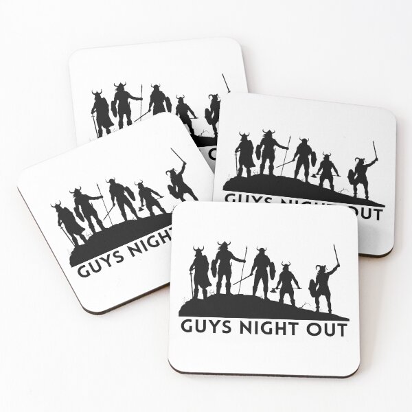 Item preview, Viking Warriors Night Out Silhouette Adventure Design designed and sold by AlexisFre74531.