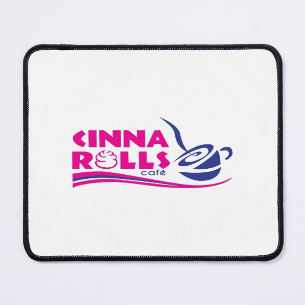 Item preview, Cinna Rolls Cafe Pink and Blue Logo designed and sold by achristiaf.