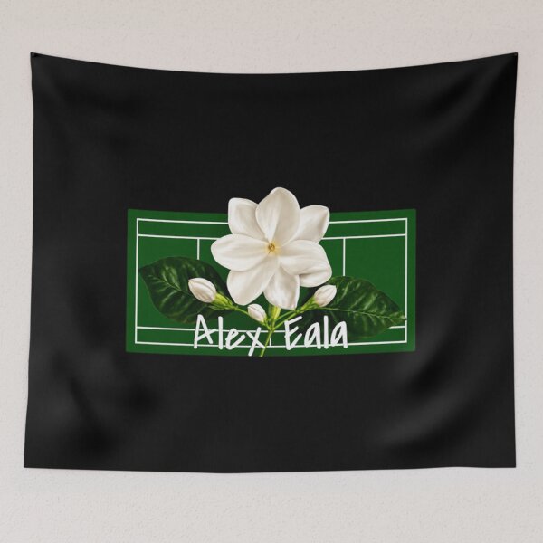 Item preview, Alex Eala Sampaguita Tennis, Floral Graphic designed and sold by DreadFlockArt.