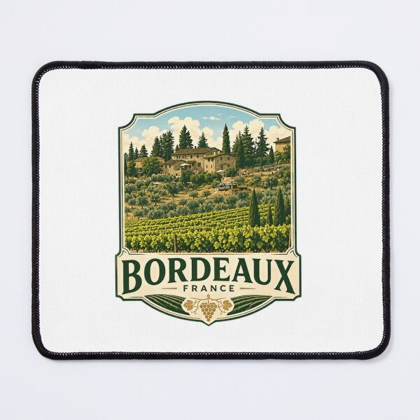 Item preview, Bordeaux France Wine Region Travel Enthusiast designed and sold by Simsimah26Parks.