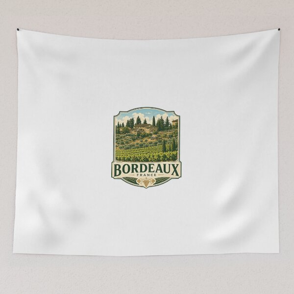 Item preview, Bordeaux France Wine Region Travel Enthusiast designed and sold by Simsimah26Parks.
