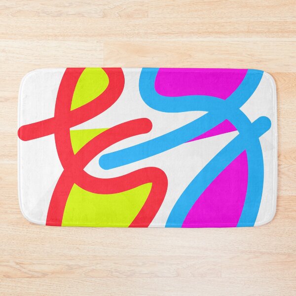 Item preview, Vibrant Chaos: Cyan and Magenta Intersect designed and sold by The Nomadic Designs.