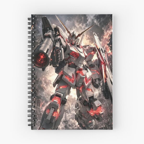Item preview, Unicorn Gundam Destroy Mode RX-0 | Red Psycho-Frame Mecha Anime Battle designed and sold by Dyan4.