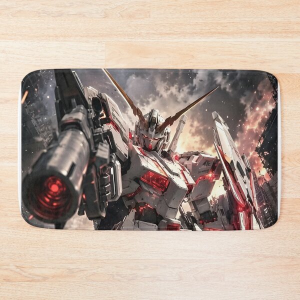 Item preview, Unicorn Gundam Destroy Mode RX-0 | Red Psycho-Frame Mecha Anime Battle designed and sold by Dyan4.
