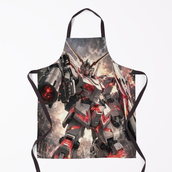 Item preview, Unicorn Gundam Destroy Mode RX-0 | Red Psycho-Frame Mecha Anime Battle designed and sold by Dyan4.