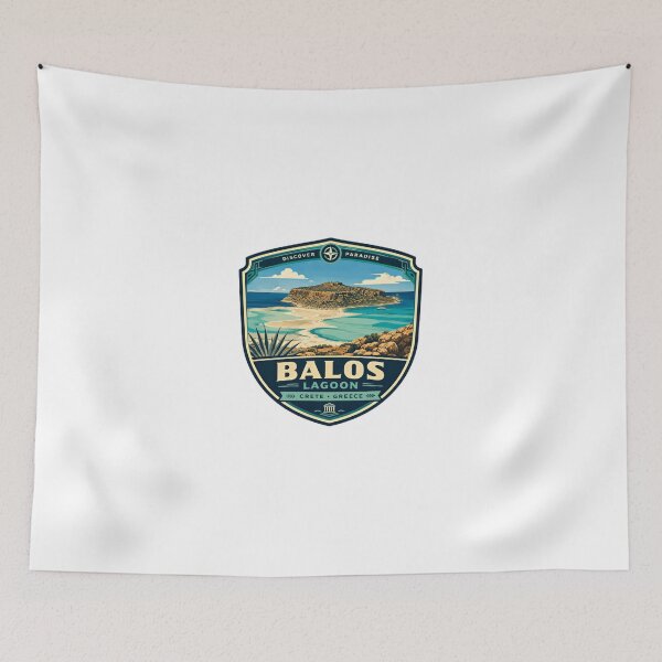 Item preview, Discover Paradise Balos Lagoon Crete Greece Travel Destination Vacationer designed and sold by Simsimah26Parks.