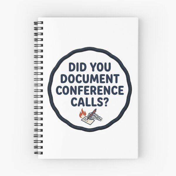 Item preview, Did You Document Conference Calls Funny Office Work Sarcastic Meeting Quote designed and sold by raedattia.