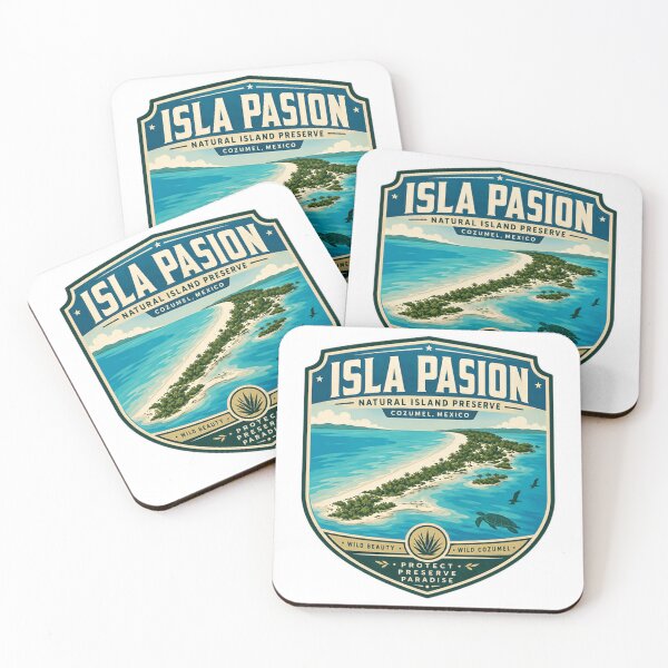 Item preview, Isla Pasion Natural Island Preserve Cozumel Mexico Wild Beauty Wild Cozumel Protect Preserve Paradise Vacationer Souvenir Traveler designed and sold by Simsimah26Parks.