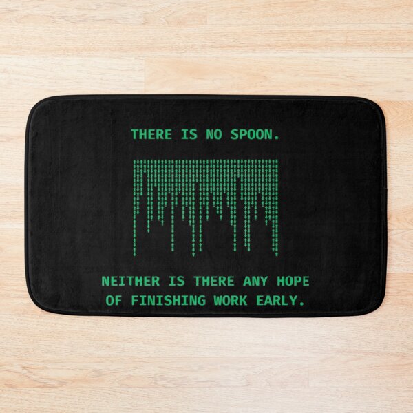 Item preview, There Is No Spoon No Hope Finishing Work Early Parody designed and sold by Mircea786.