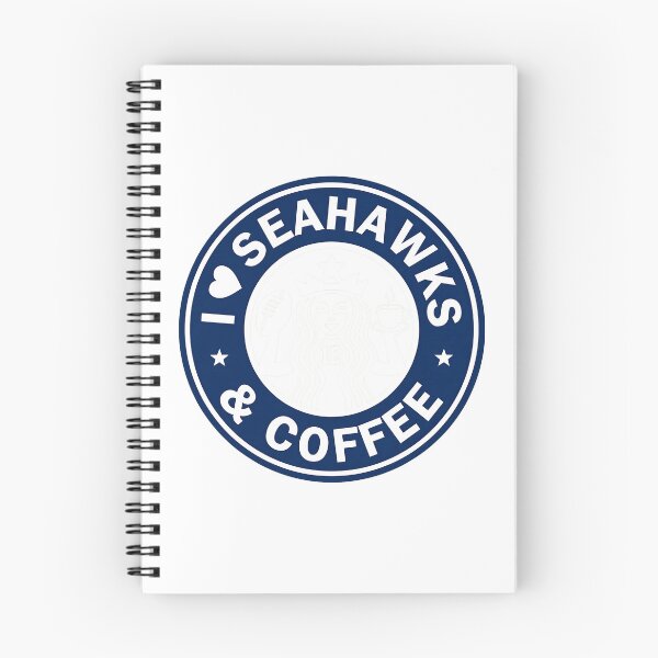 Item preview, Coastal Seahawk Coffee Emblem Vintage Sports Style designed and sold by Christina70921.