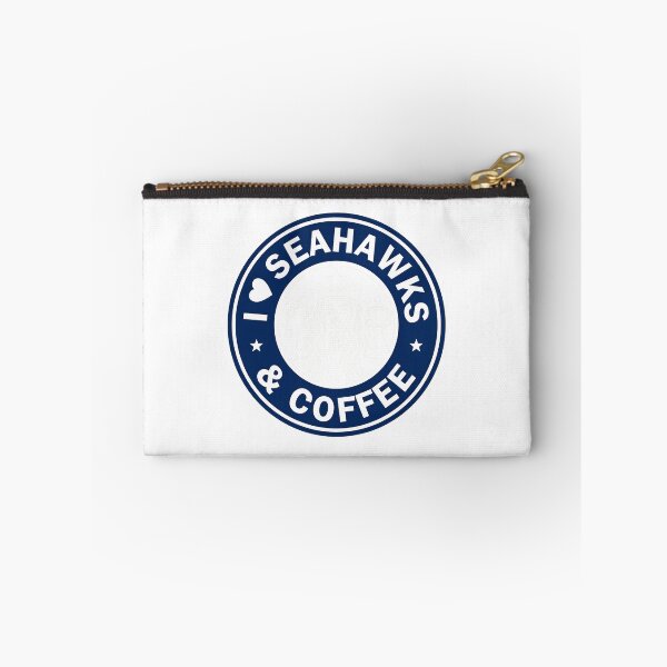 Item preview, Coastal Seahawk Coffee Emblem Vintage Sports Style designed and sold by Christina70921.