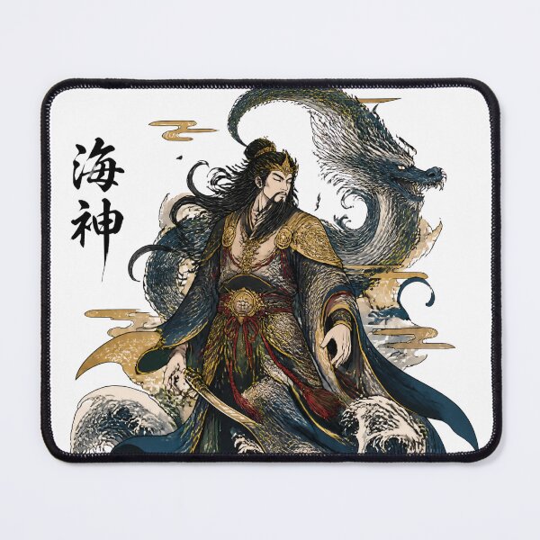 Item preview, Susanoo Ocean Tempest | Japanese Sea God & Dragon Art designed and sold by kaxymax.