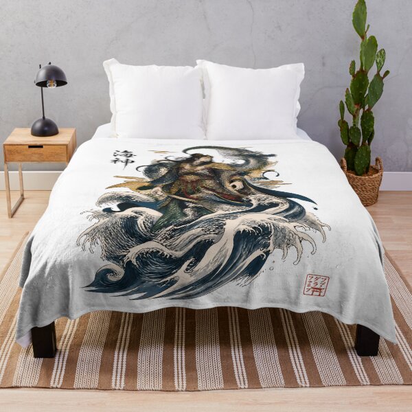 Item preview, Susanoo Ocean Tempest | Japanese Sea God & Dragon Art designed and sold by kaxymax.