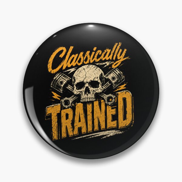Item preview, Classically Trained Mechanic Engine Hot Rod Gearhead designed and sold by SkeletonsDanger.