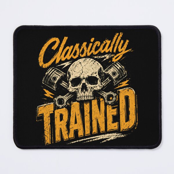 Item preview, Classically Trained Mechanic Engine Hot Rod Gearhead designed and sold by SkeletonsDanger.