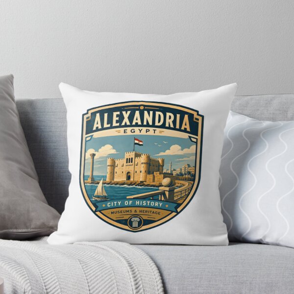 Item preview, Alexandria Egypt City Of History Museums & Heritage Travel Souvenir designed and sold by Simsimah26Parks.