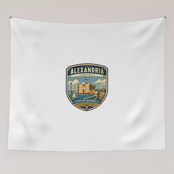 Item preview, Alexandria Egypt City Of History Museums & Heritage Travel Souvenir designed and sold by Simsimah26Parks.