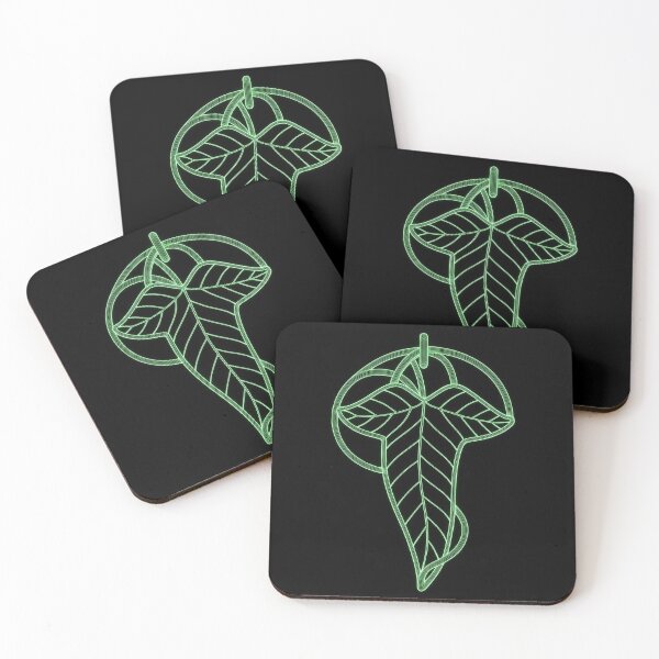 Item preview, Magical Green Forest Leaf Pin designed and sold by KeremYurtseven.