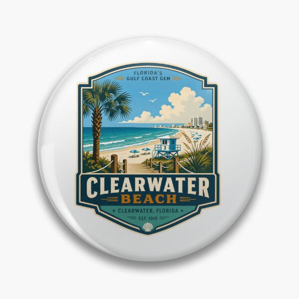 Item preview, Clearwater Beach Florida's Gulf Coast Gem Travel Vacation Souvenir designed and sold by Simsimah26Parks.