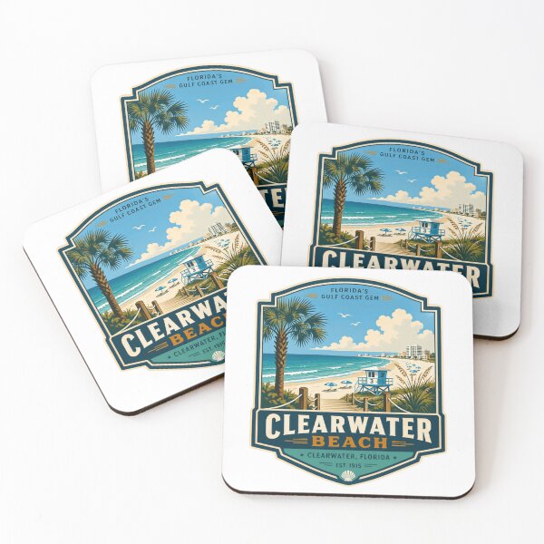 Item preview, Clearwater Beach Florida's Gulf Coast Gem Travel Vacation Souvenir designed and sold by Simsimah26Parks.